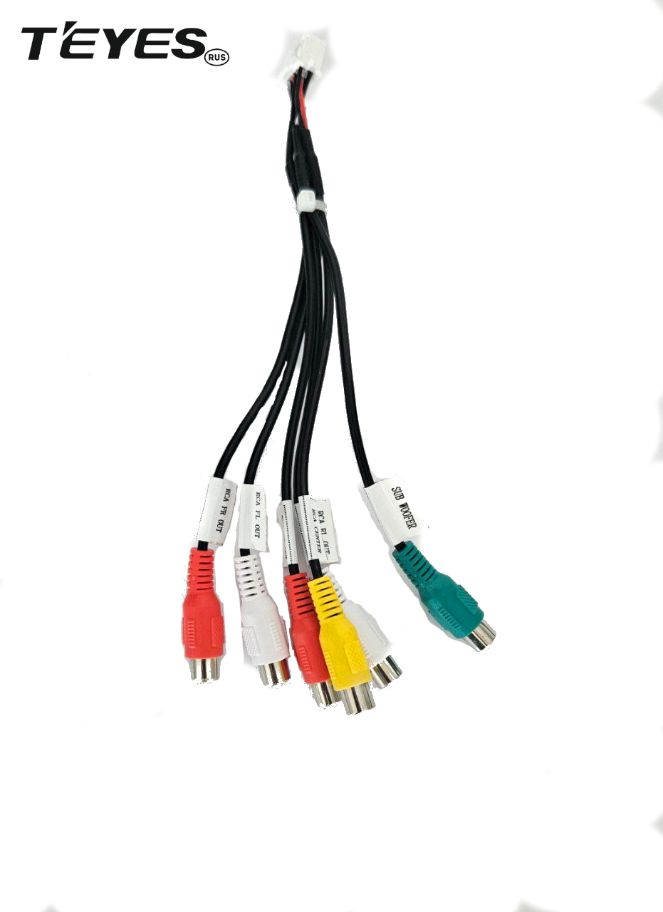 RCA кабель для Teyes CC3/ CC3 2K купить в официальном магазине Teyes в ...